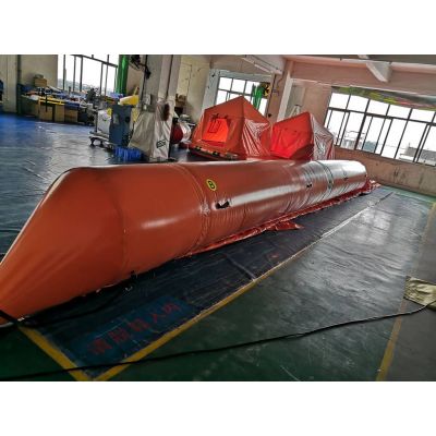 Water-filled Flood Barrier
